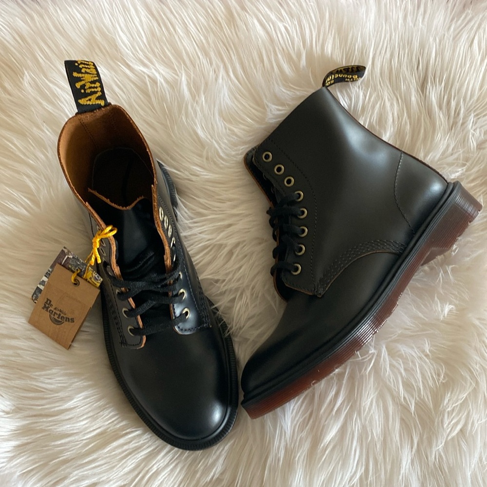 Dr. Martens Black Leather Boots
